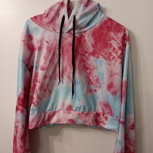 NWOT cropped hoodie